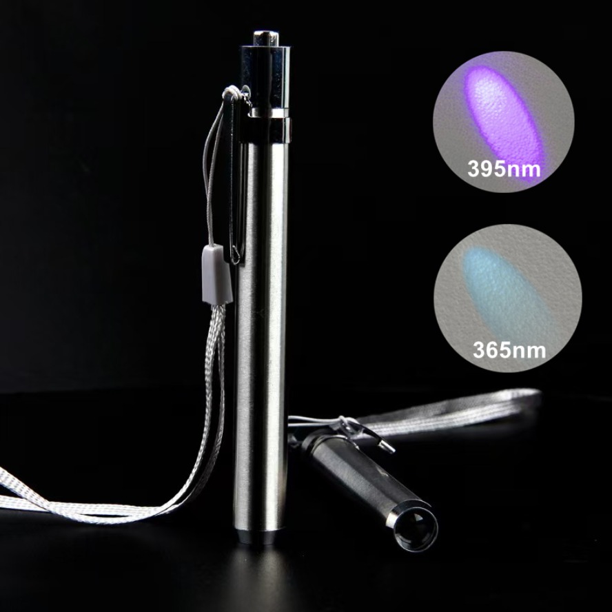 Preserved Moss Sheet - Mini lampe d'inspection UV LED 365/395nm,