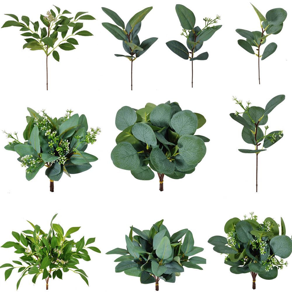 Feuilles d'eucalyptus artifici - Florist Supply Bulk avis et prix