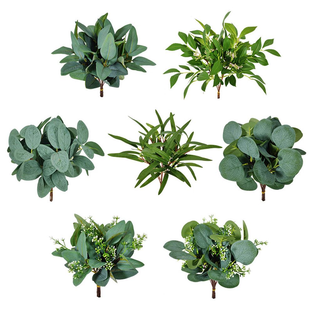 Feuilles d'eucalyptus artifici - Florist Supply Bulk avis et prix
